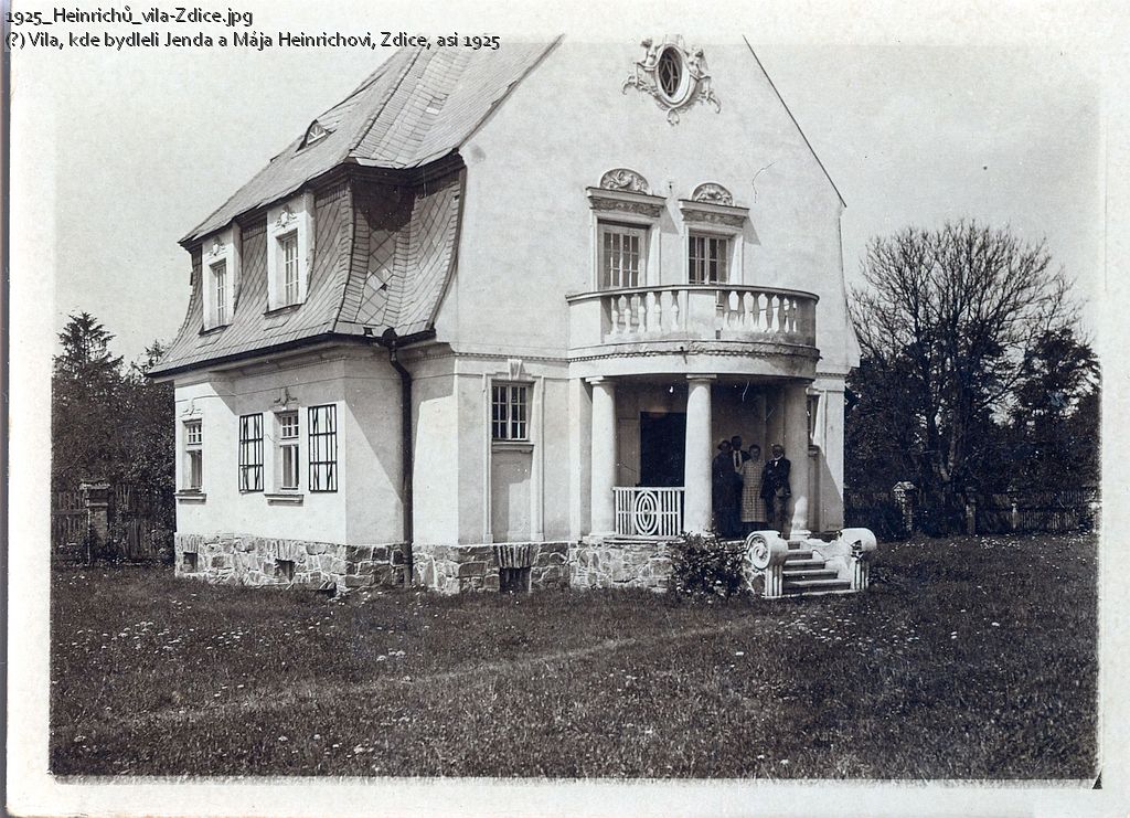 1925_Heinrichů_vila-Zdice